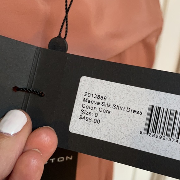 Halston Silk Shirt Dress - Picture 6 of 7